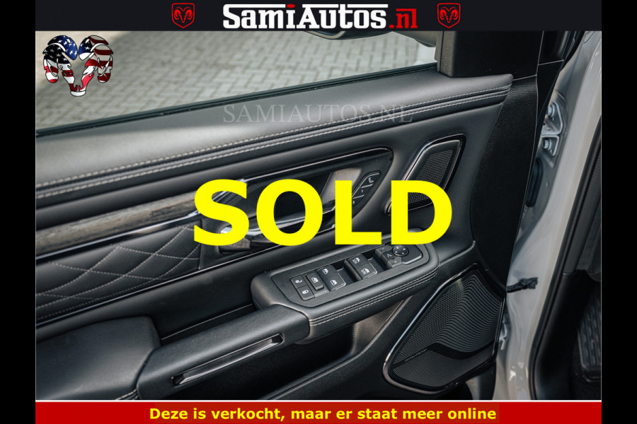 Dodge Ram LIMITED H.O 540PK 706Nm | Massage + Full Option | De Meest Luxe en Volle Pick-Up in zijn Klasse | Comfortabele Dubbele Cabine met Royale 5 Zitplaatsen | BPM vrij | Nu Leverbaar uit Voorraad | Voorraad Nr 2298 - 7479