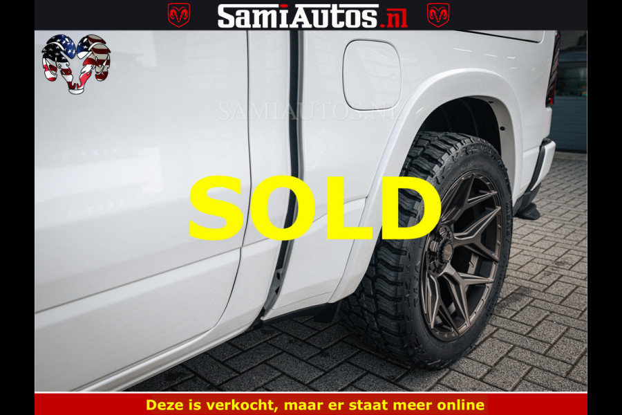 Dodge Ram LIMITED H.O 540PK 706Nm | Massage + Full Option | De Meest Luxe en Volle Pick-Up in zijn Klasse | Comfortabele Dubbele Cabine met Royale 5 Zitplaatsen | BPM vrij | Nu Leverbaar uit Voorraad | Voorraad Nr 2298 - 7479
