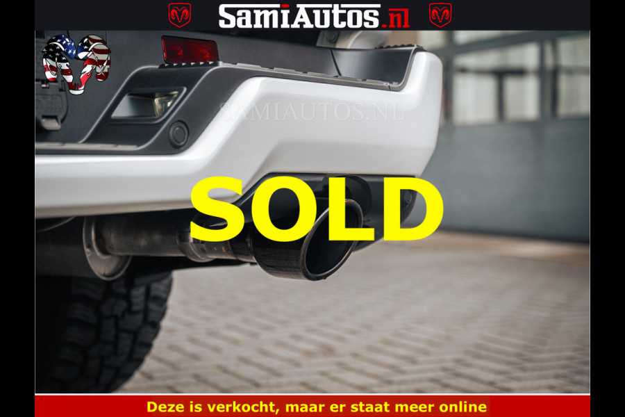 Dodge Ram LIMITED H.O 540PK 706Nm | Massage + Full Option | De Meest Luxe en Volle Pick-Up in zijn Klasse | Comfortabele Dubbele Cabine met Royale 5 Zitplaatsen | BPM vrij | Nu Leverbaar uit Voorraad | Voorraad Nr 2298 - 7479
