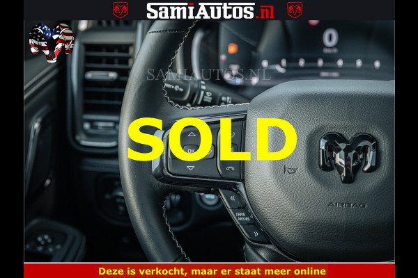 Dodge Ram LIMITED H.O 540PK 706Nm | Massage + Full Option | De Meest Luxe en Volle Pick-Up in zijn Klasse | Comfortabele Dubbele Cabine met Royale 5 Zitplaatsen | BPM vrij | Nu Leverbaar uit Voorraad | Voorraad Nr 2298 - 7479