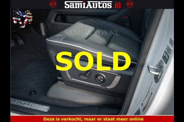 Dodge Ram LIMITED H.O 540PK 706Nm | Massage + Full Option | De Meest Luxe en Volle Pick-Up in zijn Klasse | Comfortabele Dubbele Cabine met Royale 5 Zitplaatsen | BPM vrij | Nu Leverbaar uit Voorraad | Voorraad Nr 2298 - 7479