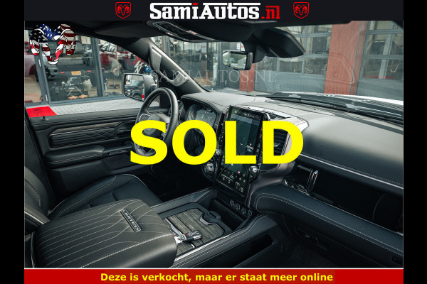 Dodge Ram LIMITED H.O 540PK 706Nm | Massage + Full Option | De Meest Luxe en Volle Pick-Up in zijn Klasse | Comfortabele Dubbele Cabine met Royale 5 Zitplaatsen | BPM vrij | Nu Leverbaar uit Voorraad | Voorraad Nr 2298 - 7479