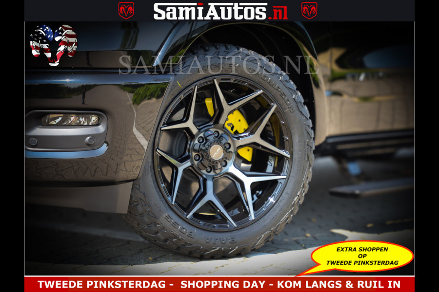 Dodge Ram Limited Night Sport High Output 540HP 706Nm | Massage + Full Option | De Meest Luxe en Volle Pick-Up in zijn Klasse | Comfortabele Dubbele Cabine met Royale 5 Zitplaatsen | BPM vrij | Nu Leverbaar uit Voorraad | Voorraad Nr 2356 - 0990