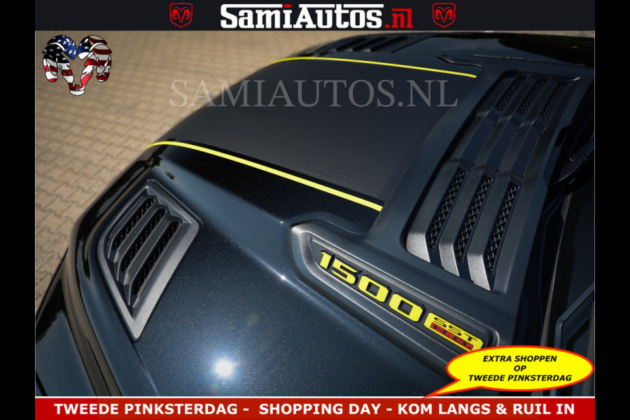 Dodge Ram Limited Night Sport High Output 540HP 706Nm | Massage + Full Option | De Meest Luxe en Volle Pick-Up in zijn Klasse | Comfortabele Dubbele Cabine met Royale 5 Zitplaatsen | BPM vrij | Nu Leverbaar uit Voorraad | Voorraad Nr 2356 - 0990
