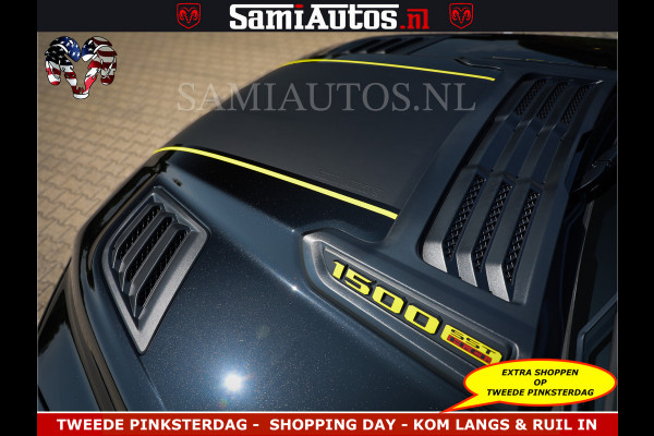 Dodge Ram Limited Night Sport High Output 540HP 706Nm | Massage + Full Option | De Meest Luxe en Volle Pick-Up in zijn Klasse | Comfortabele Dubbele Cabine met Royale 5 Zitplaatsen | BPM vrij | Nu Leverbaar uit Voorraad | Voorraad Nr 2356 - 0990