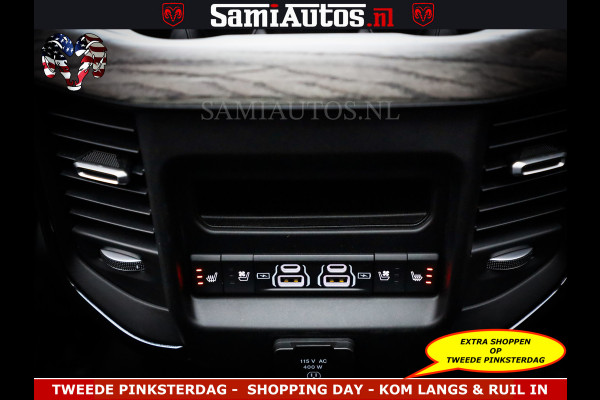 Dodge Ram Limited Night Sport High Output 540HP 706Nm | Massage + Full Option | De Meest Luxe en Volle Pick-Up in zijn Klasse | Comfortabele Dubbele Cabine met Royale 5 Zitplaatsen | BPM vrij | Nu Leverbaar uit Voorraad | Voorraad Nr 2356 - 0990