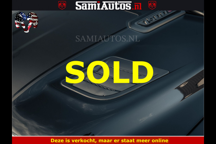 Dodge Ram Limited SPORT H.O 540HP 706Nm | Massage + Full Option | De Meest Luxe en Volle Pick-Up in zijn Klasse | Comfortabele Dubbele Cabine met Royale 5 Zitplaatsen | BPM vrij | Nu Leverbaar uit Voorraad | Voorraad Nr 2348 - 5158