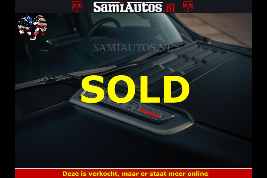 Dodge Ram Limited SPORT H.O 540HP 706Nm | Massage + Full Option | De Meest Luxe en Volle Pick-Up in zijn Klasse | Comfortabele Dubbele Cabine met Royale 5 Zitplaatsen | BPM vrij | Nu Leverbaar uit Voorraad | Voorraad Nr 2348 - 5158