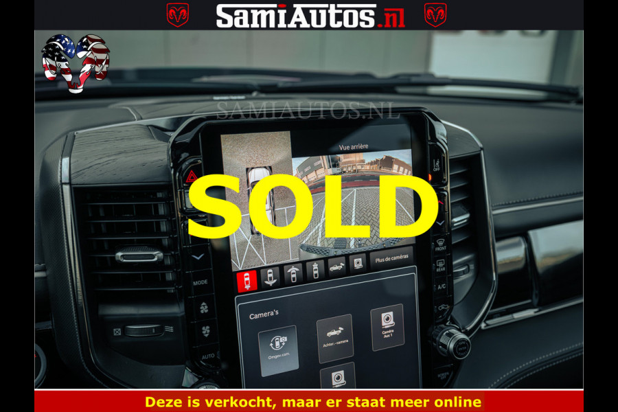 Dodge Ram Limited SPORT H.O 540HP 706Nm | Massage + Full Option | De Meest Luxe en Volle Pick-Up in zijn Klasse | Comfortabele Dubbele Cabine met Royale 5 Zitplaatsen | BPM vrij | Nu Leverbaar uit Voorraad | Voorraad Nr 2348 - 5158