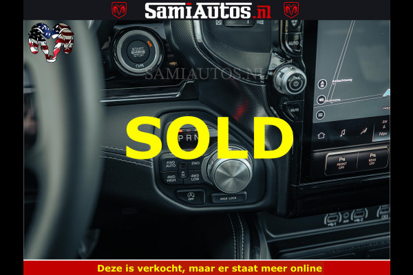 Dodge Ram Limited SPORT H.O 540HP 706Nm | Massage + Full Option | De Meest Luxe en Volle Pick-Up in zijn Klasse | Comfortabele Dubbele Cabine met Royale 5 Zitplaatsen | BPM vrij | Nu Leverbaar uit Voorraad | Voorraad Nr 2348 - 5158