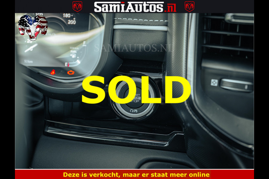Dodge Ram Limited SPORT H.O 540HP 706Nm | Massage + Full Option | De Meest Luxe en Volle Pick-Up in zijn Klasse | Comfortabele Dubbele Cabine met Royale 5 Zitplaatsen | BPM vrij | Nu Leverbaar uit Voorraad | Voorraad Nr 2348 - 5158