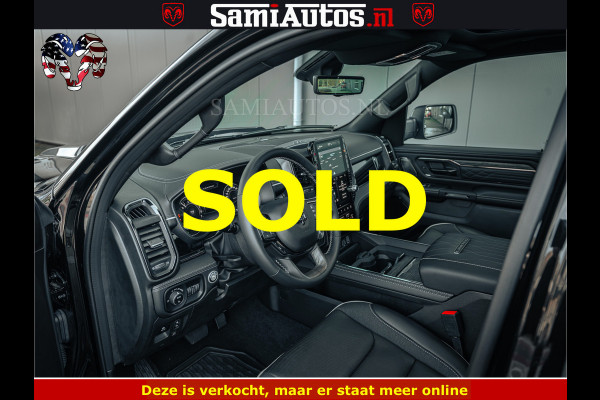Dodge Ram Limited SPORT H.O 540HP 706Nm | Massage + Full Option | De Meest Luxe en Volle Pick-Up in zijn Klasse | Comfortabele Dubbele Cabine met Royale 5 Zitplaatsen | BPM vrij | Nu Leverbaar uit Voorraad | Voorraad Nr 2348 - 5158