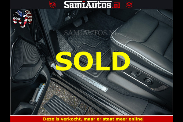 Dodge Ram Limited SPORT H.O 540HP 706Nm | Massage + Full Option | De Meest Luxe en Volle Pick-Up in zijn Klasse | Comfortabele Dubbele Cabine met Royale 5 Zitplaatsen | BPM vrij | Nu Leverbaar uit Voorraad | Voorraad Nr 2348 - 5158