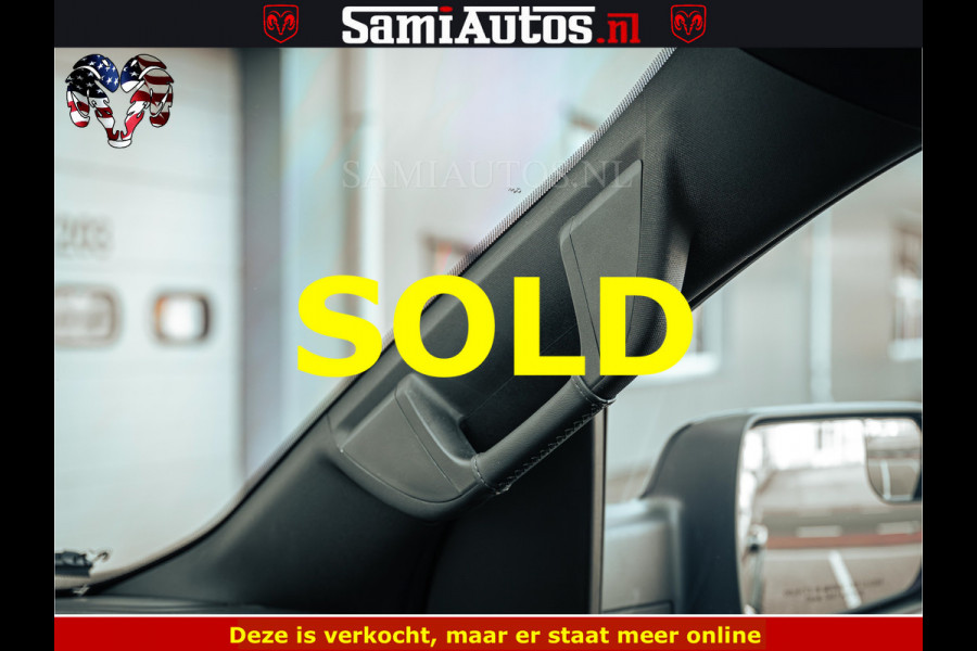 Dodge Ram Limited SPORT H.O 540HP 706Nm | Massage + Full Option | De Meest Luxe en Volle Pick-Up in zijn Klasse | Comfortabele Dubbele Cabine met Royale 5 Zitplaatsen | BPM vrij | Nu Leverbaar uit Voorraad | Voorraad Nr 2348 - 5158