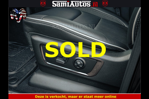 Dodge Ram Limited SPORT H.O 540HP 706Nm | Massage + Full Option | De Meest Luxe en Volle Pick-Up in zijn Klasse | Comfortabele Dubbele Cabine met Royale 5 Zitplaatsen | BPM vrij | Nu Leverbaar uit Voorraad | Voorraad Nr 2348 - 5158