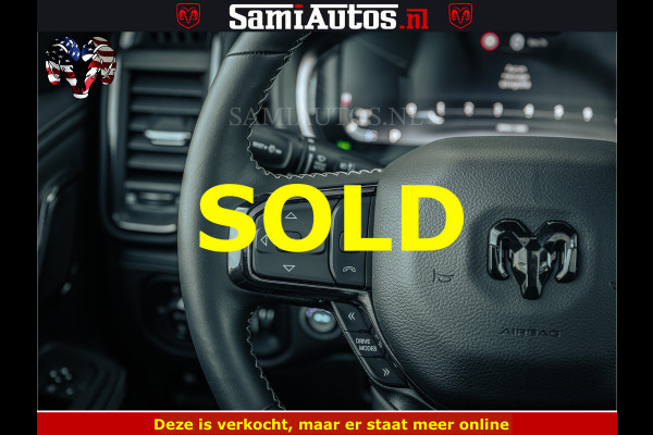 Dodge Ram Limited SPORT H.O 540HP 706Nm | Massage + Full Option | De Meest Luxe en Volle Pick-Up in zijn Klasse | Comfortabele Dubbele Cabine met Royale 5 Zitplaatsen | BPM vrij | Nu Leverbaar uit Voorraad | Voorraad Nr 2348 - 5158