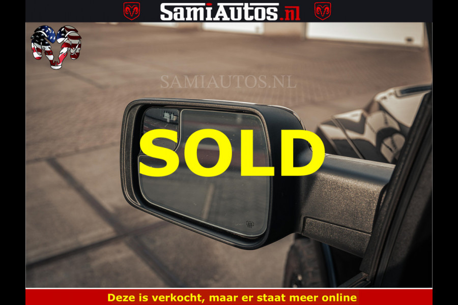 Dodge Ram Limited SPORT H.O 540HP 706Nm | Massage + Full Option | De Meest Luxe en Volle Pick-Up in zijn Klasse | Comfortabele Dubbele Cabine met Royale 5 Zitplaatsen | BPM vrij | Nu Leverbaar uit Voorraad | Voorraad Nr 2348 - 5158
