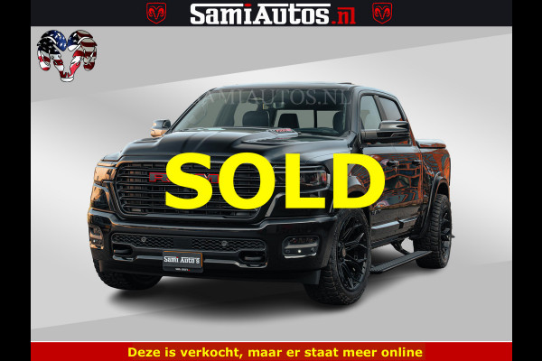 Dodge Ram 1500 Night Premium | Full Option | De Meest Luxe Pick-Up in zijn Klasse | Comfortabele Dubbele Cabine met Royale 5 Zitplaatsen | BPM vrij | Nu Leverbaar uit Voorraad | Voorraad Nr 2200 - 0886