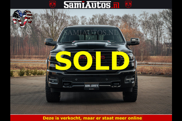 Dodge Ram 1500 Night Premium | Full Option | De Meest Luxe Pick-Up in zijn Klasse | Comfortabele Dubbele Cabine met Royale 5 Zitplaatsen | BPM vrij | Nu Leverbaar uit Voorraad | Voorraad Nr 2200 - 0886