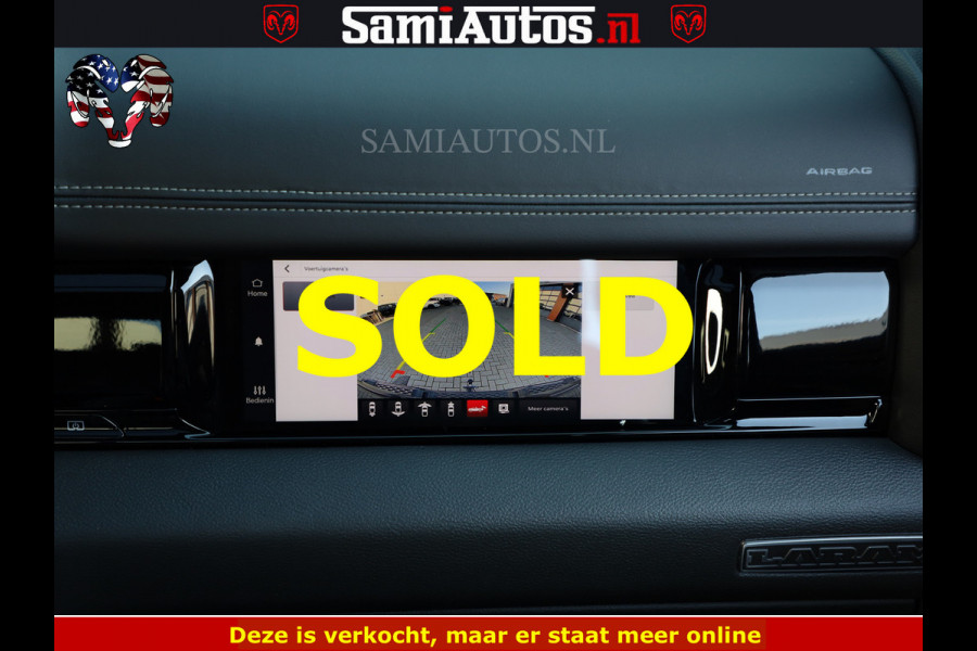 Dodge Ram 1500 Night Premium | Full Option | De Meest Luxe Pick-Up in zijn Klasse | Comfortabele Dubbele Cabine met Royale 5 Zitplaatsen | BPM vrij | Nu Leverbaar uit Voorraad | Voorraad Nr 2200 - 0886