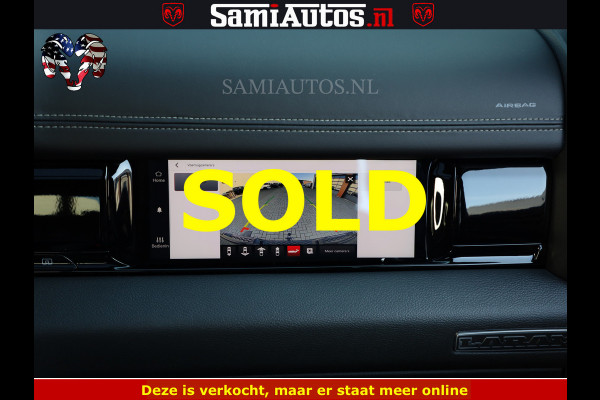 Dodge Ram 1500 Night Premium | Full Option | De Meest Luxe Pick-Up in zijn Klasse | Comfortabele Dubbele Cabine met Royale 5 Zitplaatsen | BPM vrij | Nu Leverbaar uit Voorraad | Voorraad Nr 2200 - 0886