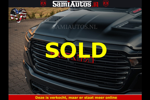 Dodge Ram 1500 Night Premium | Full Option | De Meest Luxe Pick-Up in zijn Klasse | Comfortabele Dubbele Cabine met Royale 5 Zitplaatsen | BPM vrij | Nu Leverbaar uit Voorraad | Voorraad Nr 2200 - 0886