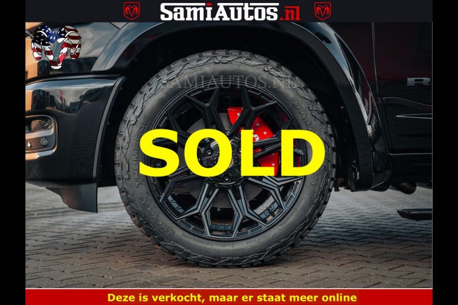 Dodge Ram 1500 Night Premium | Full Option | De Meest Luxe Pick-Up in zijn Klasse | Comfortabele Dubbele Cabine met Royale 5 Zitplaatsen | BPM vrij | Nu Leverbaar uit Voorraad | Voorraad Nr 2200 - 0886