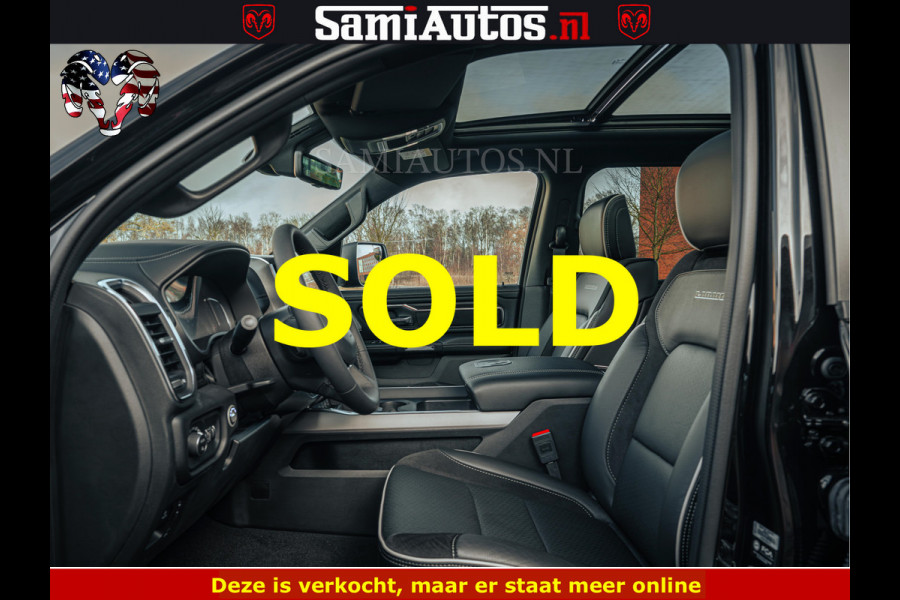 Dodge Ram 1500 Night Premium | Full Option | De Meest Luxe Pick-Up in zijn Klasse | Comfortabele Dubbele Cabine met Royale 5 Zitplaatsen | BPM vrij | Nu Leverbaar uit Voorraad | Voorraad Nr 2200 - 0886