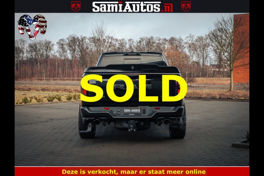 Dodge Ram 1500 Night Premium | Full Option | De Meest Luxe Pick-Up in zijn Klasse | Comfortabele Dubbele Cabine met Royale 5 Zitplaatsen | BPM vrij | Nu Leverbaar uit Voorraad | Voorraad Nr 2200 - 0886