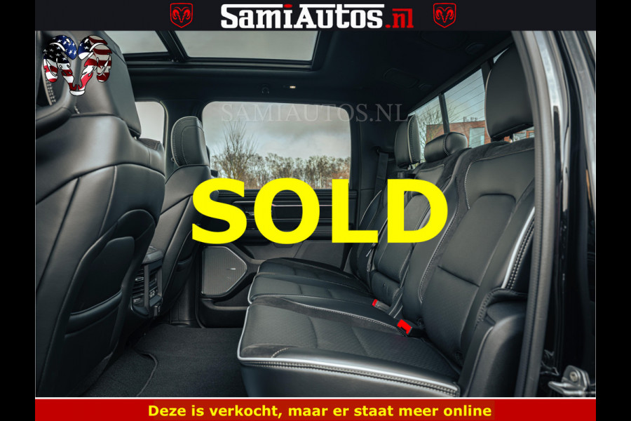 Dodge Ram 1500 Night Premium | Full Option | De Meest Luxe Pick-Up in zijn Klasse | Comfortabele Dubbele Cabine met Royale 5 Zitplaatsen | BPM vrij | Nu Leverbaar uit Voorraad | Voorraad Nr 2200 - 0886
