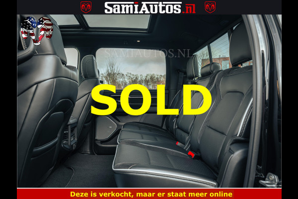 Dodge Ram 1500 Night Premium | Full Option | De Meest Luxe Pick-Up in zijn Klasse | Comfortabele Dubbele Cabine met Royale 5 Zitplaatsen | BPM vrij | Nu Leverbaar uit Voorraad | Voorraad Nr 2200 - 0886