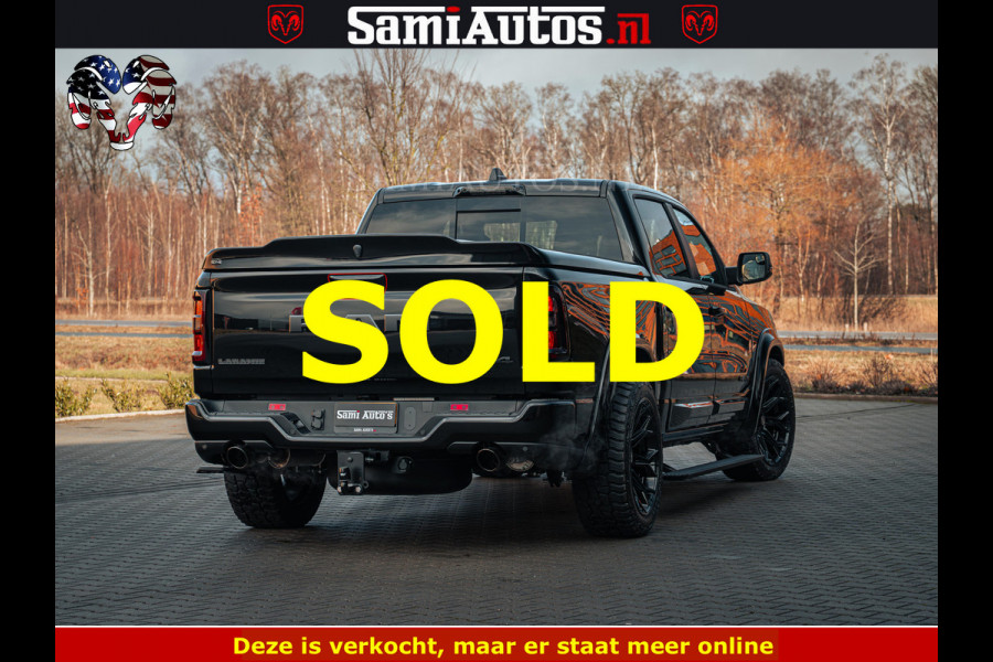 Dodge Ram 1500 Night Premium | Full Option | De Meest Luxe Pick-Up in zijn Klasse | Comfortabele Dubbele Cabine met Royale 5 Zitplaatsen | BPM vrij | Nu Leverbaar uit Voorraad | Voorraad Nr 2200 - 0886