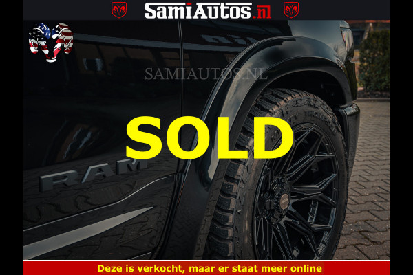Dodge Ram 1500 Night Premium | Full Option | De Meest Luxe Pick-Up in zijn Klasse | Comfortabele Dubbele Cabine met Royale 5 Zitplaatsen | BPM vrij | Nu Leverbaar uit Voorraad | Voorraad Nr 2200 - 0886