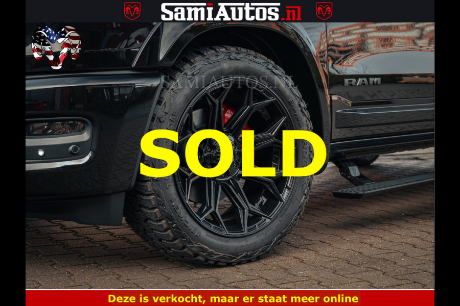 Dodge Ram 1500 Night Premium | Full Option | De Meest Luxe Pick-Up in zijn Klasse | Comfortabele Dubbele Cabine met Royale 5 Zitplaatsen | BPM vrij | Nu Leverbaar uit Voorraad | Voorraad Nr 2200 - 0886