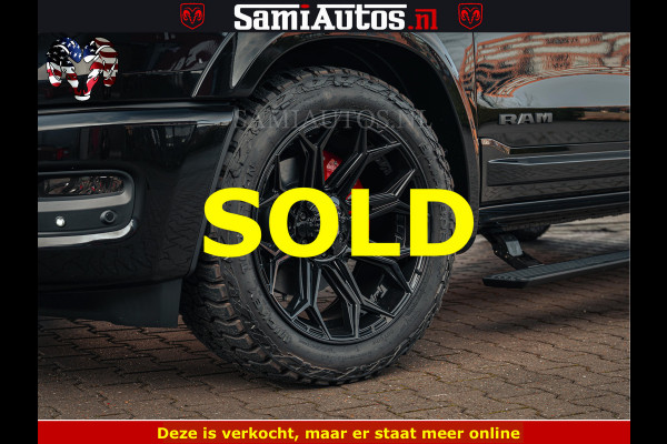 Dodge Ram 1500 Night Premium | Full Option | De Meest Luxe Pick-Up in zijn Klasse | Comfortabele Dubbele Cabine met Royale 5 Zitplaatsen | BPM vrij | Nu Leverbaar uit Voorraad | Voorraad Nr 2200 - 0886