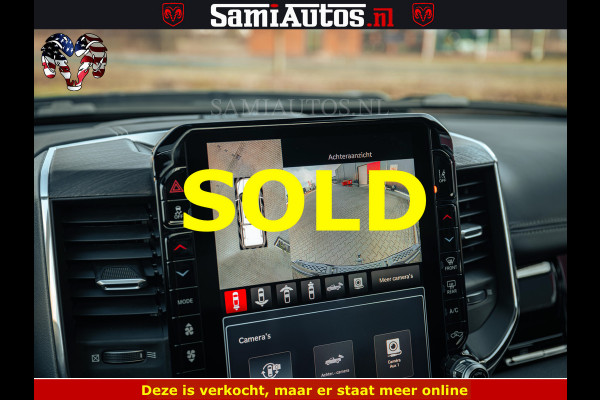 Dodge Ram 1500 Night Premium | Full Option | De Meest Luxe Pick-Up in zijn Klasse | Comfortabele Dubbele Cabine met Royale 5 Zitplaatsen | BPM vrij | Nu Leverbaar uit Voorraad | Voorraad Nr 2200 - 0886