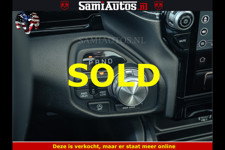 Dodge Ram 1500 Night Premium | Full Option | De Meest Luxe Pick-Up in zijn Klasse | Comfortabele Dubbele Cabine met Royale 5 Zitplaatsen | BPM vrij | Nu Leverbaar uit Voorraad | Voorraad Nr 2200 - 0886