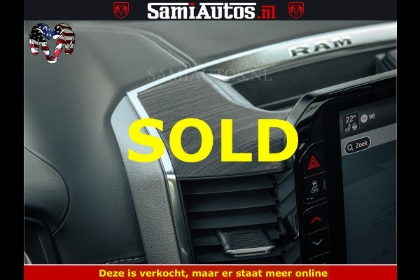 Dodge Ram 1500 Night Premium | Full Option | De Meest Luxe Pick-Up in zijn Klasse | Comfortabele Dubbele Cabine met Royale 5 Zitplaatsen | BPM vrij | Nu Leverbaar uit Voorraad | Voorraad Nr 2200 - 0886