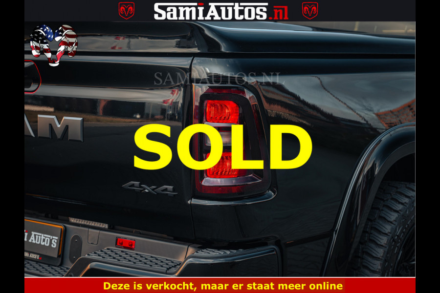 Dodge Ram 1500 Night Premium | Full Option | De Meest Luxe Pick-Up in zijn Klasse | Comfortabele Dubbele Cabine met Royale 5 Zitplaatsen | BPM vrij | Nu Leverbaar uit Voorraad | Voorraad Nr 2200 - 0886