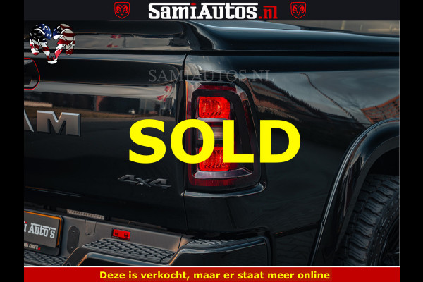 Dodge Ram 1500 Night Premium | Full Option | De Meest Luxe Pick-Up in zijn Klasse | Comfortabele Dubbele Cabine met Royale 5 Zitplaatsen | BPM vrij | Nu Leverbaar uit Voorraad | Voorraad Nr 2200 - 0886