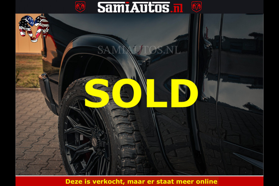 Dodge Ram 1500 Night Premium | Full Option | De Meest Luxe Pick-Up in zijn Klasse | Comfortabele Dubbele Cabine met Royale 5 Zitplaatsen | BPM vrij | Nu Leverbaar uit Voorraad | Voorraad Nr 2200 - 0886