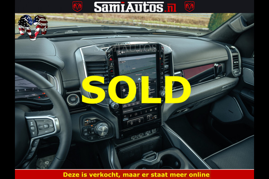 Dodge Ram 1500 Night Premium | Full Option | De Meest Luxe Pick-Up in zijn Klasse | Comfortabele Dubbele Cabine met Royale 5 Zitplaatsen | BPM vrij | Nu Leverbaar uit Voorraad | Voorraad Nr 2200 - 0886