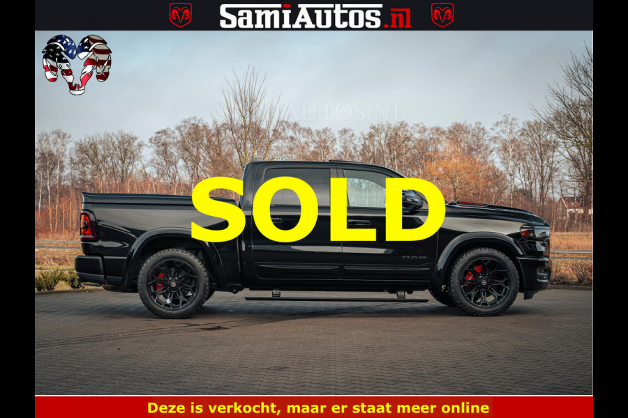 Dodge Ram 1500 Night Premium | Full Option | De Meest Luxe Pick-Up in zijn Klasse | Comfortabele Dubbele Cabine met Royale 5 Zitplaatsen | BPM vrij | Nu Leverbaar uit Voorraad | Voorraad Nr 2200 - 0886