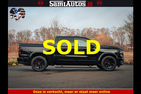 Dodge Ram 1500 Night Premium | Full Option | De Meest Luxe Pick-Up in zijn Klasse | Comfortabele Dubbele Cabine met Royale 5 Zitplaatsen | BPM vrij | Nu Leverbaar uit Voorraad | Voorraad Nr 2200 - 0886