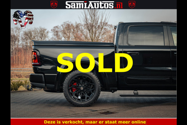 Dodge Ram 1500 Night Premium | Full Option | De Meest Luxe Pick-Up in zijn Klasse | Comfortabele Dubbele Cabine met Royale 5 Zitplaatsen | BPM vrij | Nu Leverbaar uit Voorraad | Voorraad Nr 2200 - 0886