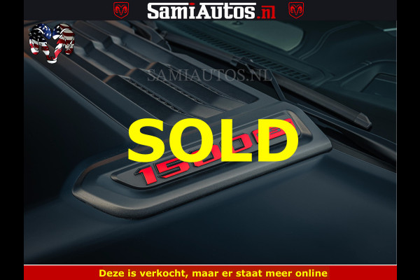Dodge Ram 1500 Night Premium | Full Option | De Meest Luxe Pick-Up in zijn Klasse | Comfortabele Dubbele Cabine met Royale 5 Zitplaatsen | BPM vrij | Nu Leverbaar uit Voorraad | Voorraad Nr 2200 - 0886