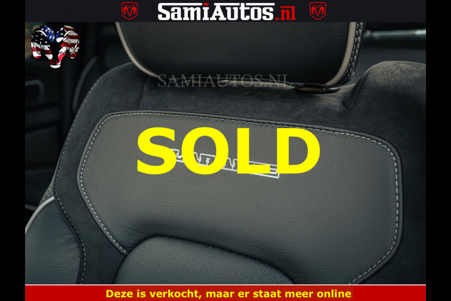 Dodge Ram 1500 Night Premium | Full Option | De Meest Luxe Pick-Up in zijn Klasse | Comfortabele Dubbele Cabine met Royale 5 Zitplaatsen | BPM vrij | Nu Leverbaar uit Voorraad | Voorraad Nr 2200 - 0886