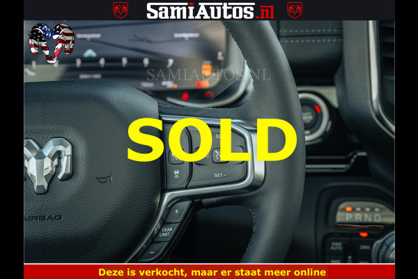 Dodge Ram 1500 Night Premium | Full Option | De Meest Luxe Pick-Up in zijn Klasse | Comfortabele Dubbele Cabine met Royale 5 Zitplaatsen | BPM vrij | Nu Leverbaar uit Voorraad | Voorraad Nr 2200 - 0886