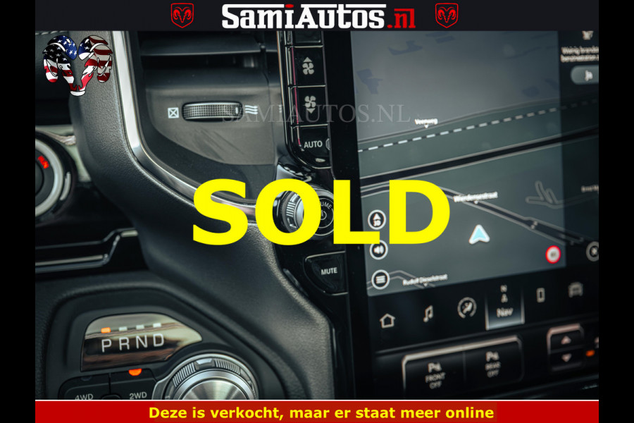 Dodge Ram 1500 Night Premium | Full Option | De Meest Luxe Pick-Up in zijn Klasse | Comfortabele Dubbele Cabine met Royale 5 Zitplaatsen | BPM vrij | Nu Leverbaar uit Voorraad | Voorraad Nr 2200 - 0886