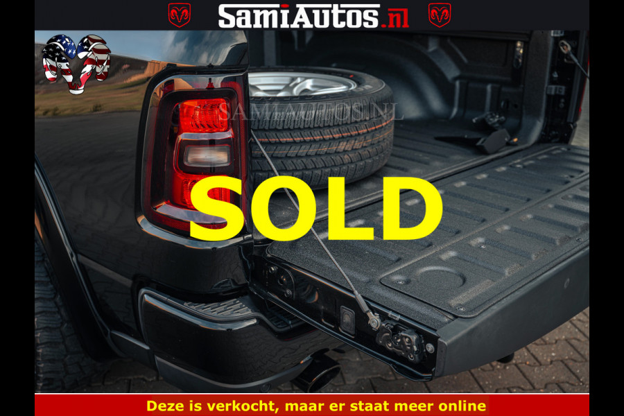 Dodge Ram 1500 Night Premium | Full Option | De Meest Luxe Pick-Up in zijn Klasse | Comfortabele Dubbele Cabine met Royale 5 Zitplaatsen | BPM vrij | Nu Leverbaar uit Voorraad | Voorraad Nr 2200 - 0886